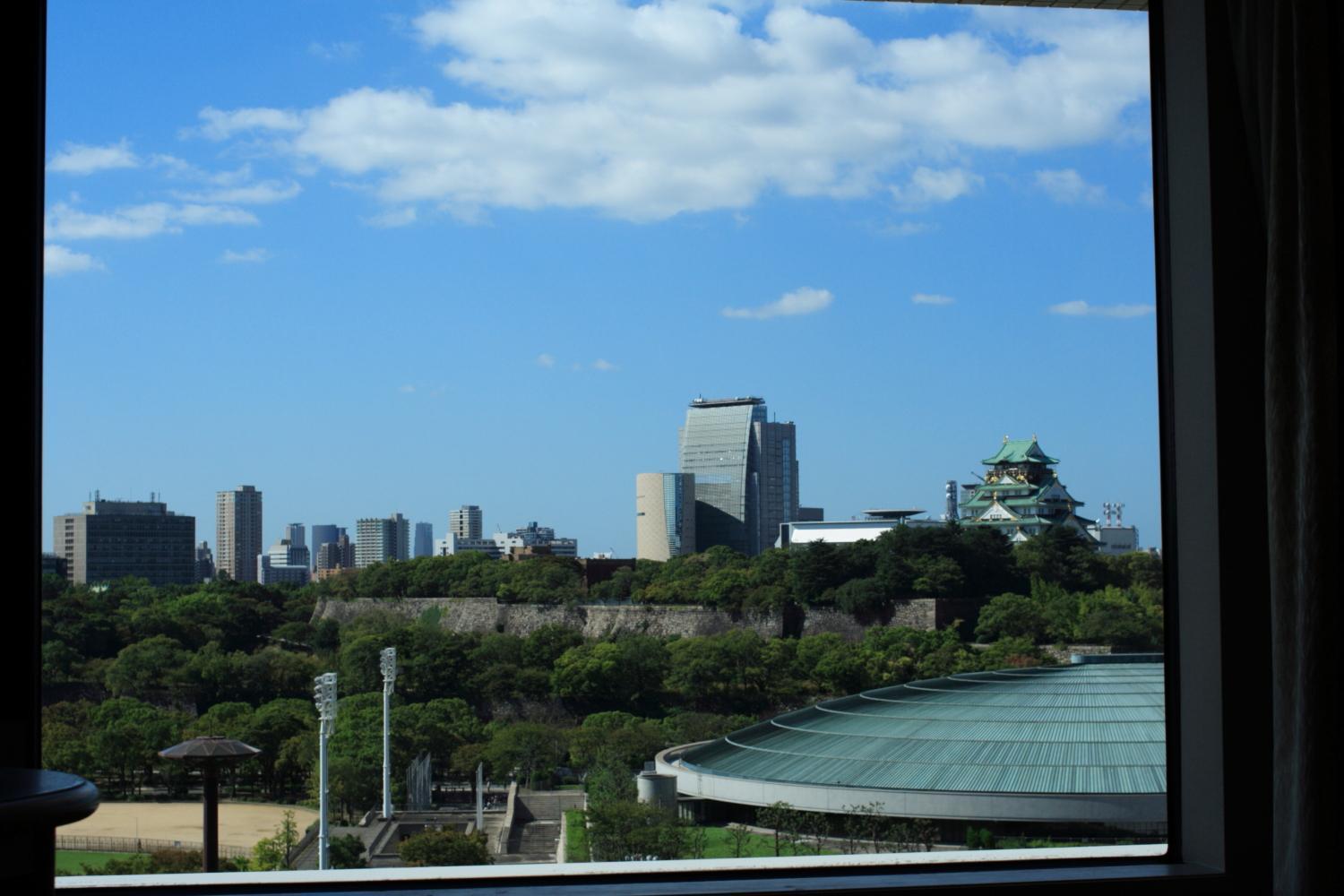 Hotel New Otani Osaka Bilik gambar Osaka skyline